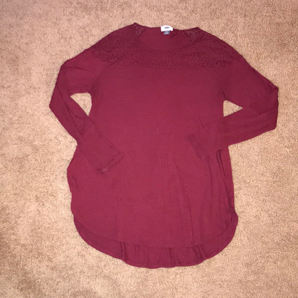 Maroon Top
